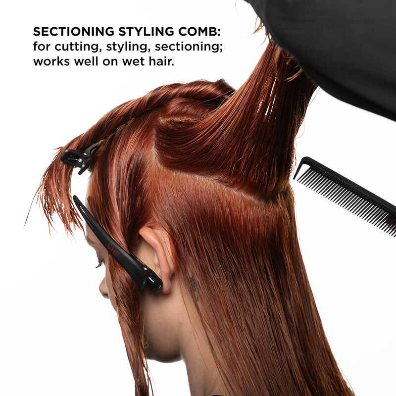 Carbon Sectioning Styling Comb, , large image number null